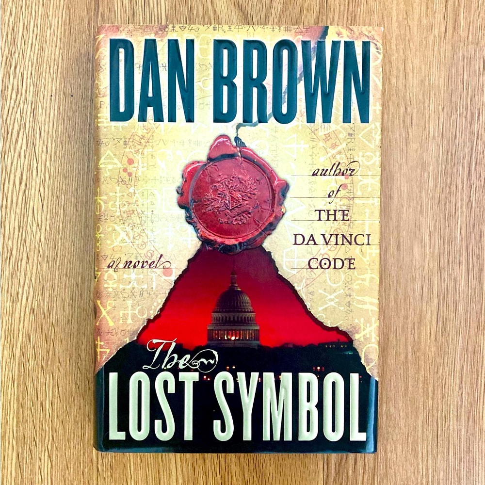 The Lost Symbol Dan Brown Hardcover Thriller Novel Robert Langdon